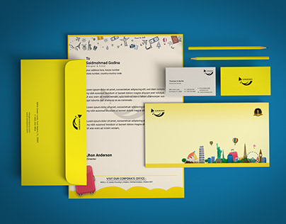 Envelope and LetterHead Set