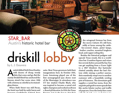 Driskill Lobby Bar