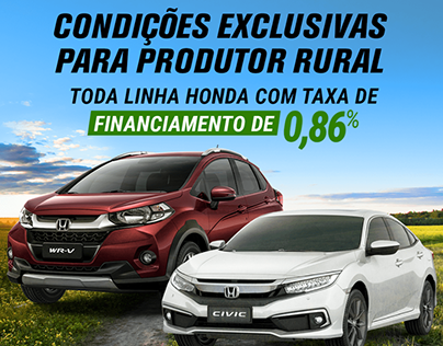 Campanhas Produtor Rural - Autoline Honda