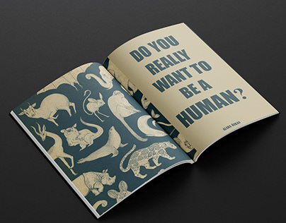 Book design for Animal rights