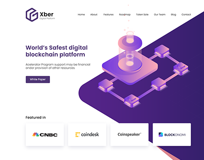Xber - Landing Page