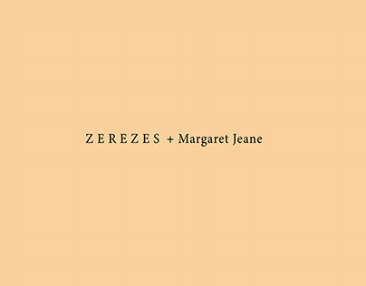 zerezes + Margaret Jeane - identidade visual