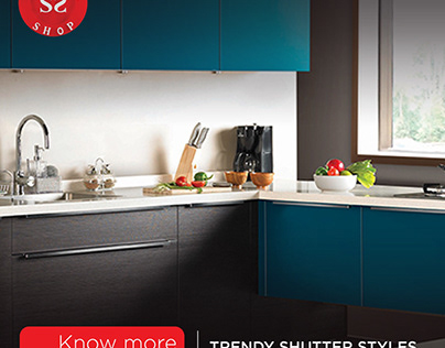 Shutters for Kitchens and Wardrobes in Bangalore