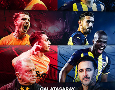 Galatasaray v Fenerbahçe Poster | for beINPORTS Turkey