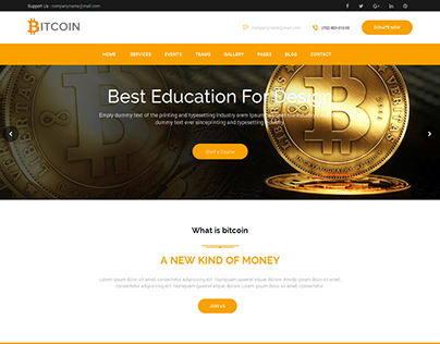 Bitcoin Crypto || Responsive HTML 5 Template