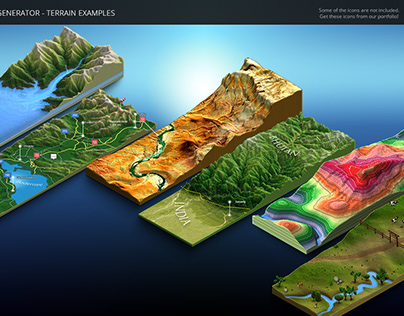 3D Map Generator – Terrain from Heightmap