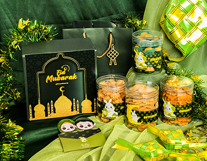 KRS PATISSERIE | Eid Mubarak Package Design