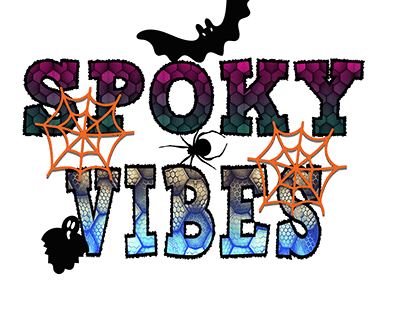 Spooky Vibes Halloween Sublimation