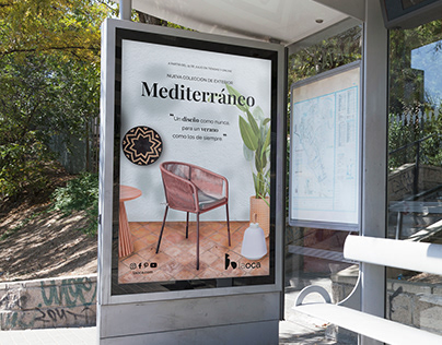 Online & Offline advertising campaign 'Mediterráneo'