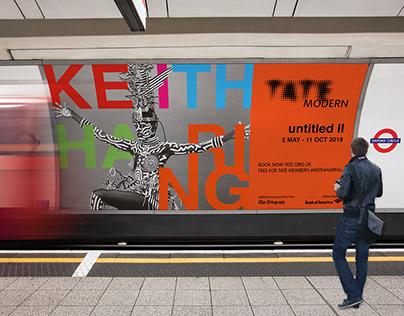 Art exhibition. Keith Haring