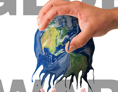 Global Warming - awareness poster