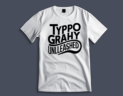 Typography t shirt design