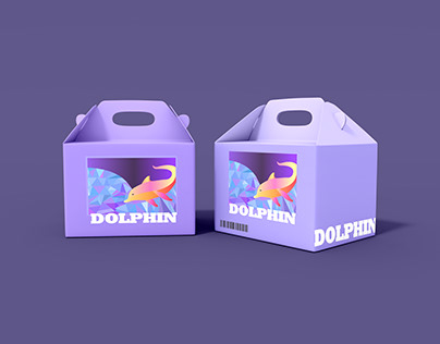 low poly l Dolphin