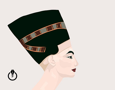 Nefertiti - Adobe Illustrator Draw