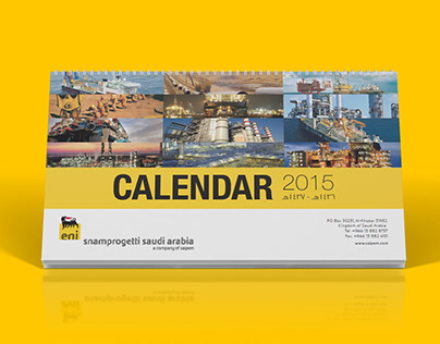 Saipem Calendars 2015
