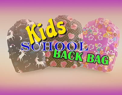kids school backbag design