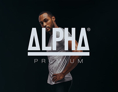 Brand Identity System for Alpha Premium