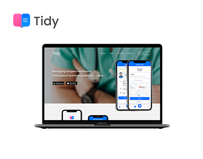 Tidy Mobile App & WordPress Website