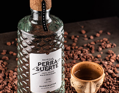 Perra Suerte — Bottle Design