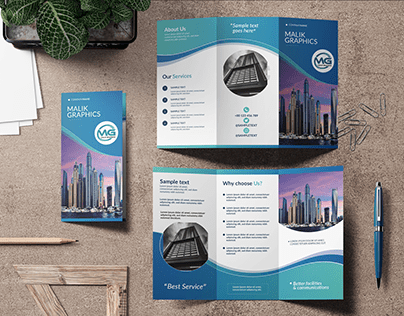 Trifold Brochure Template Design