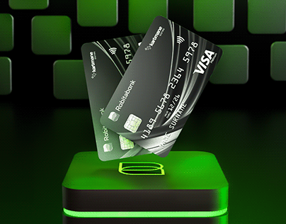 Bank Cards - 3D Animation