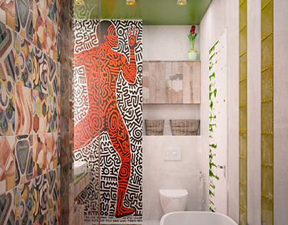 Bathroom design in Kiev, Ukraine