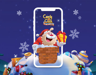 Candy Crush Friends Saga Mobile Display Ads