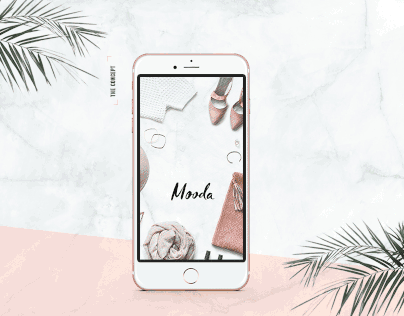 MOODA - Fashion App UI