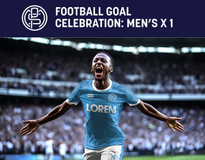 Project thumbnail - Premium Men's Football Goal Celebration Mockup