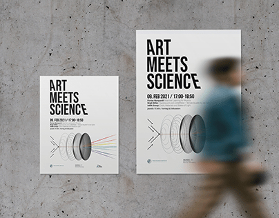 Poster "Art Meets Science"