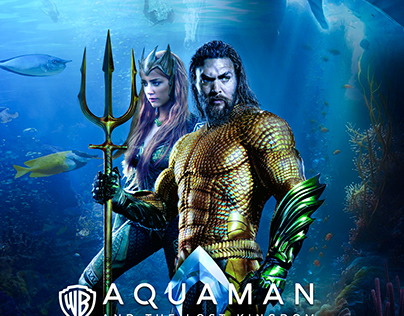 Movie Poster Design Aquaman The Lost Kingdom