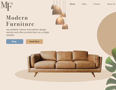 Furniture Store Website Page | FIGMA