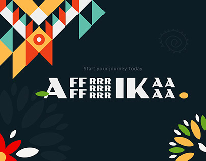 Niarra - UX/UI Design. Africa travel website