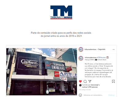 Social Media - Tribuna de Minas