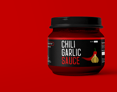 ASOFA Chili Garlic Sauce Packaging Label Redesign