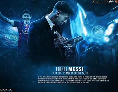 Lionel MESSI UEFA BEST PLAYER IN EUROPE 14/15