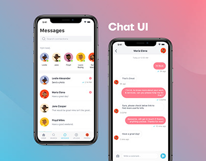 Chat App Message UI