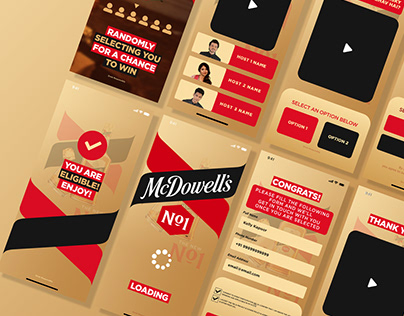 McDowell's - App UI Design