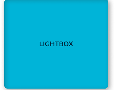 Lightbox ui design