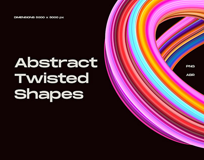 Abstract Twisted Shapes