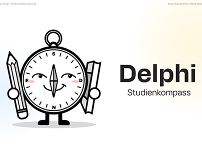 Delphi Studienkompass Universität Projekt UX/UI Design