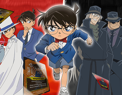 Showcase board game Detective Conan | Product Design