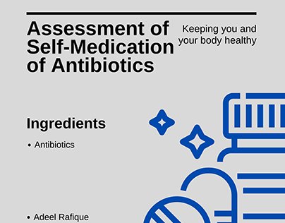 Project thumbnail - Assessment of Self-Medication of Antibiotics