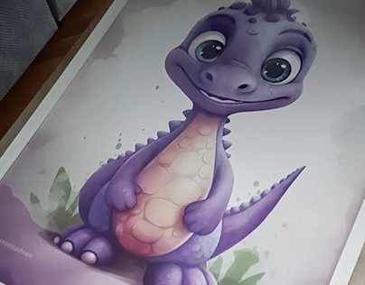 Posteri za decu - Lil Dragon