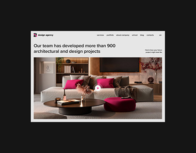 2B | Brand Identity & Website | Interior Design Agency