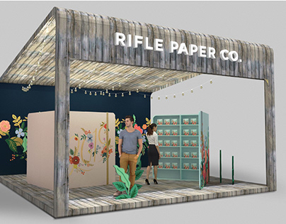 Rifle Paper Co. trade show concept
