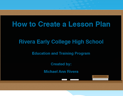 Training Module: How to Create a Lesson Plan
