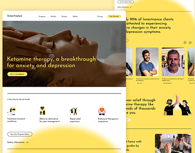 Therapy Shopify Website | Landing Page Design