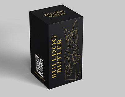 Bulldog Butler Box Packaging Design