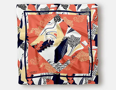 FOULARD RPET LOUISE C COLLECTION